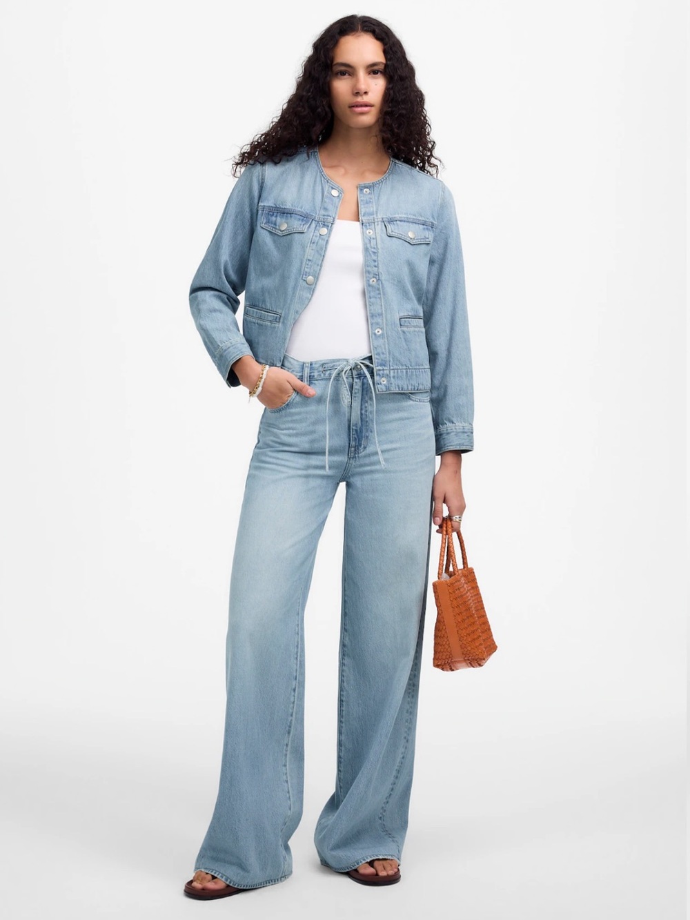 Madewell Superwide-Leg Jeans: Airy Denim Edition - Picture 6 of 9